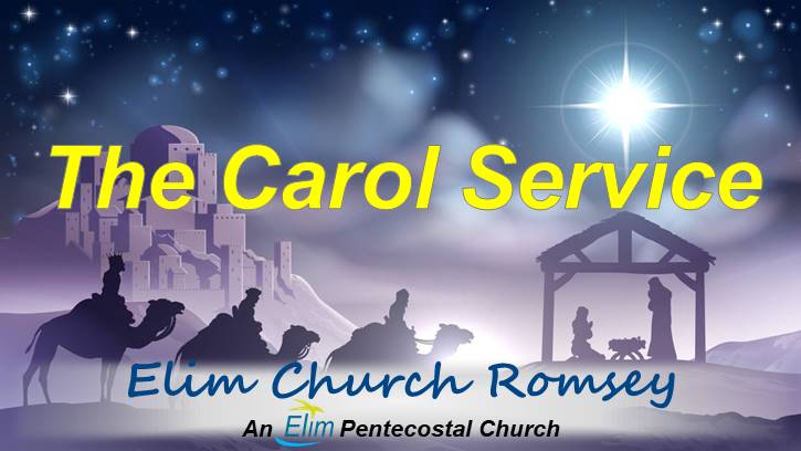 The Carol Service. Oh what a gift